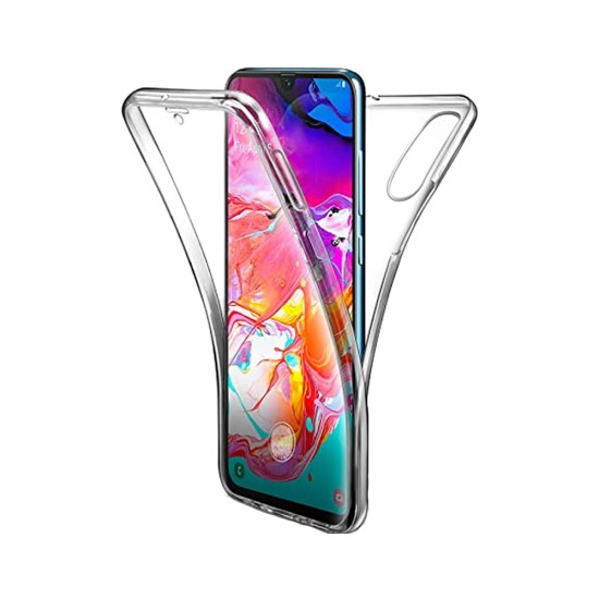 360º Silicon Case for Samsung Galaxy A50 Transparent